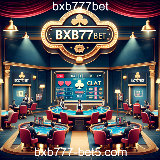 Experiência Imersiva no Cassino Ao Vivo do bxb777bet
